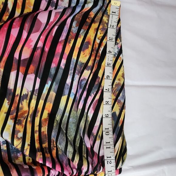 Joseph Ribkoff Colorful Striped Midi Dress - Picture 6 of 6